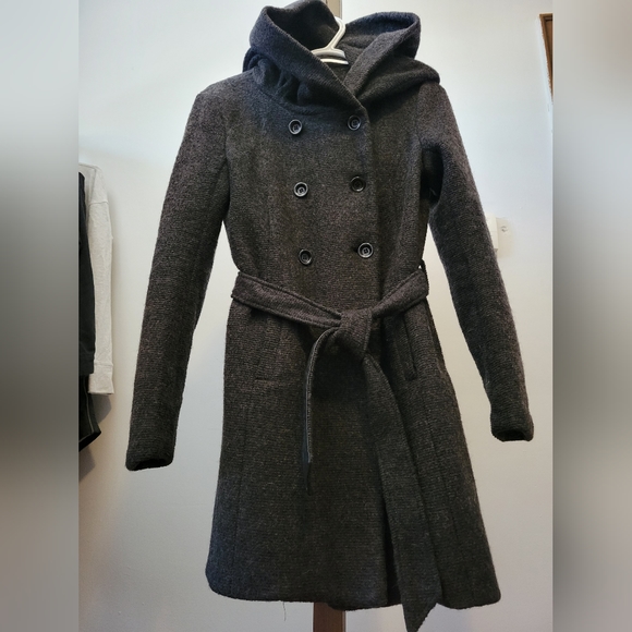 OVERSIZE HOOD WOOL JACKET (ONLY brand) - Picture 2 of 7